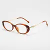 Nuevas Gafas de Moda Redondas Estilo Coreano de Alta Gama con Filtro Azul Montura Carey para Mujer Fotocromáticas Gafas de Sol Gafas sin Graduación al por Mayor
