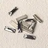 Rhinestones de Vidrio Rectangulares de Cristal K9 de Alta Calidad Cosidos a Mano con Base Plana y Doble Agujero para Vestidos de Bricolaje, Vestidos de Novia y Accesorios de Ropa