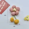 Flor de Pan Nueva Estilo Coreano Flor de Girasol Flor de Algodón DIY Ropa Bolsa Sombreros Cortina Accesorios Accesorios Mayoreo