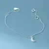 Pulsera de Luna de Ópalo Blanco Elegante Estilo Ins Sencillo y Exquisito Diseño de Nicho Plata S925 Nalan S8320