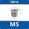 Aço Inoxidável 304 Fbpjs Flange Cabeça de Bola Êmbolo Rosca Passo Contas de Posicionamento Êmbolo Telescópico Carga de Mola Contas de Pressão