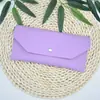 Cartera para Monedas de Cuero Protector de Cartas de Cuero Herramienta Pincel para Cejas Bolsa para Herramientas Bolsa para Almacenamiento de Maquillaje de Ojos Bolsa para Almacenamiento de Joyas