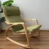 Sillón balancín nórdico sofá perezoso silla de balcón silla de ocio sillón reclinable para mujer embarazada sillón de casa para adulto simple