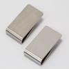 50x 26mm Amazon un portaboletos con logo láser personalizado portadocumentos portanotas billetera de metal