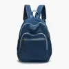 Mochila Casual Feminina Estilosa de Dupla Alça em Jeans Retro Estilo Novo Simples de Verão 2026 com Grande Capacidade e Alta Aparência Leve