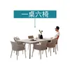 Mesa y Silla de Exterior Mesa y Silla de Mimbre para Patio de Ocio Silla Pequeña de Mimbre para Balcón Cafetería al Aire Libre Mesa y Silla de Comedor Mueble de Tres Piezas