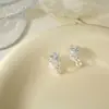 Pendientes de Mariposa Geniales y Elegantes para Mujer, Moda de Nicho, Exquisitos y Versátiles, Accesorios Electroplateados Ecológicos de Yiwu