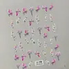 Em Estoque Adesivos para Unhas com Flores Estilo Chinês Múltiplos Estilos Disponíveis Adesivos para Unhas em Relevo com Flores Estilo Chinês 3D Estilo CA