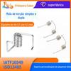 Fabricante Produz Molas de Tração de Torção Simples e Duplas Não Padrão Molas de Torção Galvanizadas de Aço Inoxidável Personalizadas Fornecimento de Fábrica