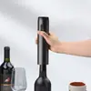 Abrebotellas eléctrico de acero inoxidable para vino tinto con lámpara de carga, ahorro de energía, abrebotellas automático con USB, varios estilos