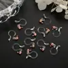 Acessórios para Brincos DIY Clipe de Orelha U-Shaped de Resina Japonês e Coreano Invisível Conversor para Brincos de Argola de Metal Brincos Sem Furo
