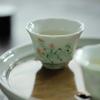Taza de Té Iris Qiurui Piedra del Lago Taihu Pintada a Mano Taza de Té Estilo Japonés Taza de Maestro Cerámica Set de Té Kung Fu para el Hogar