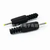 Enchufe de alimentación CC 2.5*0.7*10mm Rosca de cola Adaptador de monitoreo CC Adaptador CC