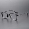 Montura de Gafas Retro de Marco Completo con Número de Altura Poligonal dita125 Mismo Estilo Montura de Gafas Hecha a Mano de Titanio Puro para Hombres con Borde Ancho