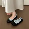 Sapatos Mary Jane de Balanço para Mulheres, Super Macios, Versáteis para o Dia a Dia, Sapatilhas Baixas, Novas Sapatilhas Ballet com Laço 2026