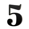 Bestseller transfronteiriço: Adesivos de parede 3D de madeira com letras e números espelhados, 26 letras maiúsculas, adesivos de parede espelhados para decoração de casa
