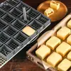 Ferramenta de placa de prensagem de açúcar molde de bolo de abacaxi feito à mão biscoito de confeitaria nevado nougat bolo de gelatina de pele de burro pinho de osmanthus