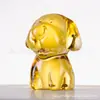 Cristal 12 Zodiaco Rata Buey Tigre Conejo Dragón Serpiente Caballo Oveja Mono Pollo Perro Cerdo Manualidades para la sala de estar Adornos decorativos del zodiaco