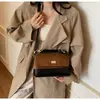 Bolso Mate Retro Transfronterizo para Mujer, Nuevo Bolso Cruzado Acolchado Casual Otoño e Invierno 2026, Bolso de Mano Cuadrado Pequeño Versátil