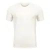 Verão Novo Outdoor Malha Fresca Patchwork nos Ombros Secagem Rápida Gola Redonda Camiseta Logo Personalizado Corrida Esportes Manga Curta Feito Sob Medida