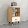 Mesa de Centro Combinación Gabinete de TV Extensible De Pie Madera Maciza Hogar Apartamento Pequeño Sala de Estar Moderna Simple Patas de Madera Maciza Gabinete de TV