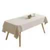 Mantel Rectangular, Stock Disponible, Impermeable de PU, Resistente al Aceite y al Calor, Cubierta de Mesa Multicolores para Comedor, Cocina, Restaurante y Decoración del Hogar, Suministro Directo de Fábrica