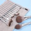 Ventas directas de fábrica Juego de brochas de maquillaje Cangzhou Seiko pelo suave polvo suelto sombra de ojos corrector brocha antibacteriana estuche de cuero portátil juego profesional completo de herramientas de belleza