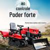 Micro-Tiller multi-função com tração nas quatro rodas veículo montado cultivador solo agrícola virando sulco arado leme rotativo de dupla utilização para água e seca