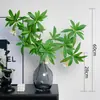 Flores Artificiais de Alta Qualidade, Decorações com Flores Artificiais, Plantas Verdes Biônicas, Vasos com Plantas Artificiais, Decorações para Sala de Estar e Mesa de Jantar Internas, Decorações Florais
