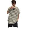 Camiseta de Punto de Manga Corta para Hombre de Verano a la Moda Americana de Peso Pesado y Hombro Regular con Escote Pequeño, Camiseta de Media Manga