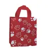 Bolsa de Tela con Estampado de Huella de Perro de Dibujos Animados Colorida Bolsa para Regalo de Fiesta Cumpleaños Bolsita de Dulces No Tejida al por Mayor Bolsa para Dulces de Halloween