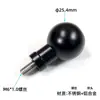 Suporte para transmissão ao vivo de celular, acessório em forma de bola com base de ajuste rotativo, parafuso 1/4, 3/8, cabeça de bola 1315172025, liga de alumínio