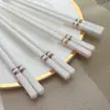 Hashis Saudáveis Cerâmica Alta Qualidade Doméstico Anti-mofo Antibacteriano Não Mofado Celebridade da Internet Alta Temperatura Resistente Doméstico Casa