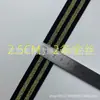 Em Estoque 2,5-7,5cm Elástico de Fio Metálico Bicolor para Roupas, Bainhas de Saias e Cós de Lingerie