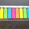 Belong Fluorescente Colorido N Vezes Classificação Adesivos de Índice Colorido Folhas Soltas Etiquetas Adesivos Pet Adesivos de Instrução Notas Adesivas