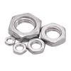 Tuerca Hexagonal Delgada con Chaflán Acero Inoxidable 304/316 Din439-2 Tapa de Hilo M4M5M6M8M10M12-M20