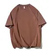 Camiseta Base Slim Básica de Color Sólido Holgada Estilo Coreano Todo Fósforo Estilo Perezoso Casual Camiseta Multicolor de Manga Corta para Hombres y Mujeres