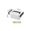 Caja de Almacenamiento de Plástico con Tapa Caja de Almacenamiento para Ropa Juguetes Organizador para Coche Gran Capacidad Caja de Almacenamiento Debajo de la Cama