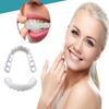 Loja de Suprimentos Atacadistas de Aparelhos Dentários de Silicone de Segunda Geração para Dentes Superiores e Inferiores de Casa Prótese Dentária Aparelhos Dentários Dropshipping