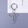Nova Liga de Zinco Transfronteiriça Doce Cool Borboleta Oca Chaveiro Contas Quebra-cabeça Acessórios DIY Feito à Mão Produto Acabado Pingente Atacado