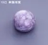 Tampas de Garrafa de Perfume Atacado em Estoque, Garrafas de Vidro Transparentes, Tampas de Resina Cilíndricas Esféricas Rosqueáveis de 15mm Venda Quente Transfronteiriça