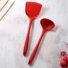 All-in-one Silicone Shovel Pot Stir-frying Shovel Sopa Spoon Silicone Shovel Household Kitchen Non-stick Pot Spoon Resistente ao calor
