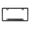 Fornecimento Transfronteiriço de Porta-Placas de Aço Inoxidável Padrão Americano, Porta-Placas Americanos, Porta-Placas de Dois e Quatro Furos