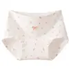 Calzoncillos tipo bóxer de algodón puro para niñas de primavera y verano, Calzoncillos de algodón 10A antibacterianos sin costuras estilo dulce de cuatro esquinas, Modelo nuevo para niñas