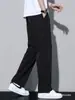Pantalones de Chándal Casuales de Seda de Hielo para Hombre Verano Delgados Rectos Sueltos Deportivos de Secado Rápido Pantalones Casuales para Hombre Verano