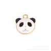 Serie Blanca de Dibujos Animados Mixta 30 Colgantes de Aleación con Goteo de Aceite Accesorios para Llavero Pulsera Collar Decoración Colgante Hecho a Mano DIY