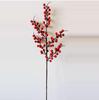 Decoração de Casa Flor Artificial Simulação Fruta Azevinho Decoração de Casamento Simulação Fruta Vermelha Natal Simulação Fruta Vermelha Fruta da Fortuna