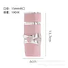 Botella dispensadora de perfume concha colorida para cosméticos, botella de vidrio vacía para perfume, botella de perfume con spray continuo, botella vacía lista para la venta
