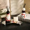 Botella de Aromaterapia de Muñeco de Nieve Navideño para Dormitorio Interior, Aromaterapia de Gama Alta sin Llama, Fragancia para Habitación del Hogar, Adorno Decorativo de Escritorio