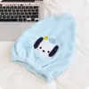 Gorro de baño y secado de pelo para adultos con temática de dibujos animados, absorbente, grueso, secado rápido, toalla de pelo, toalla de pelo de vellón de coral, gorro de baño, turbante para la cabeza